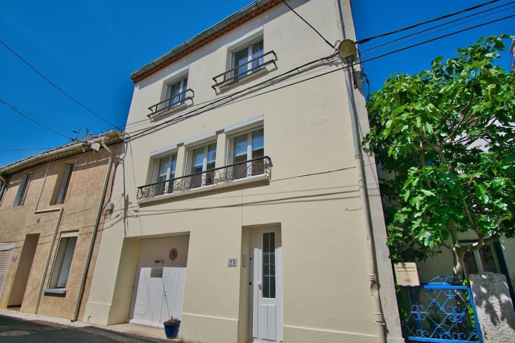 Maison De Charme Centre Lezignan-C. Avec Terrasse Villa Esterno foto